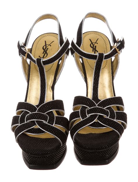 ysl tribute flat sandals review|yves saint laurent sandals heels.